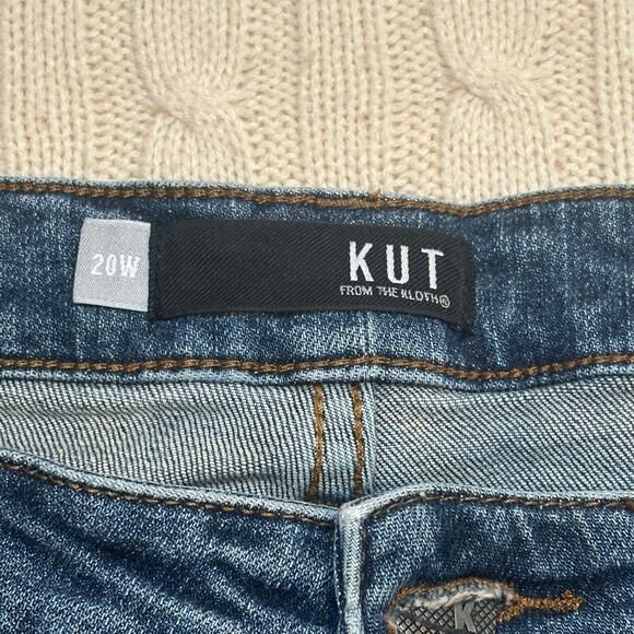 Kut from Kloth Catherine Boyfriend Shorts sz 20W Denim Shorts - Picture 7 of 7